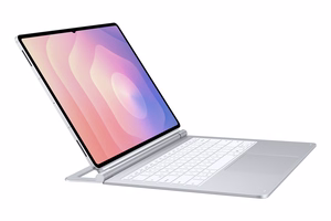 EF-DX935US Pro näppäimistö Samsung Galaxy Tab S11 Ultra, hopeinen
