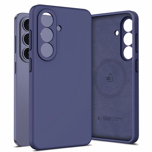 Tech-Protect Silicone MagSafe Case for Samsung Galaxy S26 - Purple