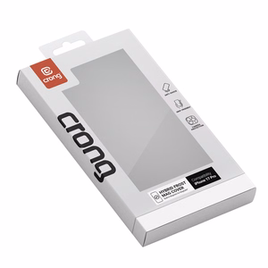 Crong Hybrid Frost MAG Cover MagSafe suojakuori iPhone 17 Pro -laitteelle, musta
