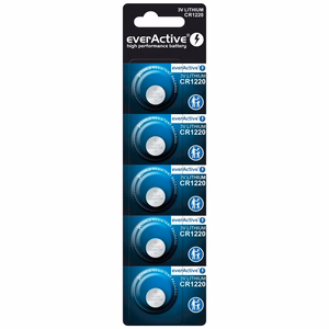 Lithium battery mini everActive CR1220 - blister 5 pcs.