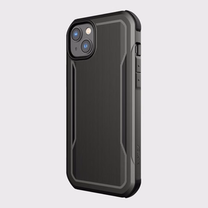 Raptic X-Doria Fort Case iPhone 14 Plus MagSafe panssaroitu suojus musta
