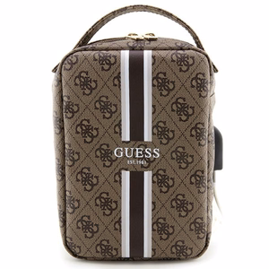 Guess laukku GUHBP4RPSW organizer ruskea 4G Printed Stripes