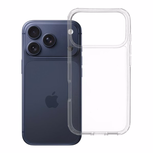 Super Clear Hybrid-suojakuori mallille iPhone 17 Pro / 18 Pro – läpinäkyvä