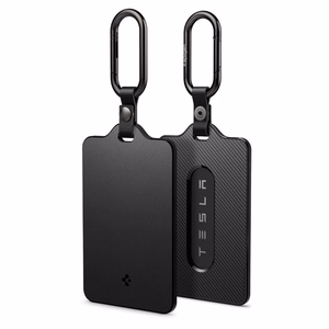 Spigen TO243 Teslan auton avainkortin pidike, musta