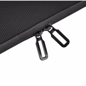 Tucano Colore2 neoprene laptop sleeve for MacBook Air 13-inch (M5/M4/M3/M2/M1, 2026–2018), MacBook Pro 13-inch and 12-inch laptops, black
