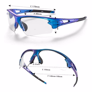 Rockbros 10069 UV400 pyöräilylasit - siniset
