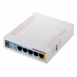 Tukiasema MIKROTIK RB951UI-2HND, IEEE 802.11b/g/n, 1xUSB 2.0, 5x10/100M