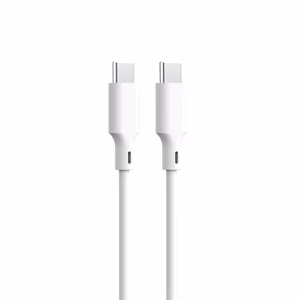 Forever recycling cable USB-C - USB-C 1,5m  3A KR15-CC-00 white