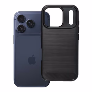 Case for iPhone 17 Pro / 18 Pro (low camera edge) Carbon 2.0 black