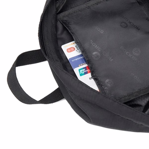 Rockbros H10-BK urheilullinen kokoontaitettava reppu 18 l - musta