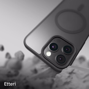 Etteri Matt Mag case for iPhone 16 Pro 6,3" black