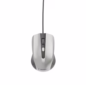 GEMBIRD MUS-4B-01-BS USB optinen hiiri musta/hopea