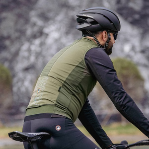 Rockbros TLMJ002 ROAD TO SKY insulated windproof vest S - green