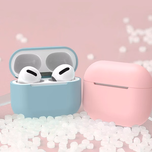 Case for AirPods 2 / AirPods 1 silicone soft cover for headphones blue (case C)