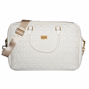 Wonder Briefcase Kannettava tietokone 17 tuumaa pico quilted beige