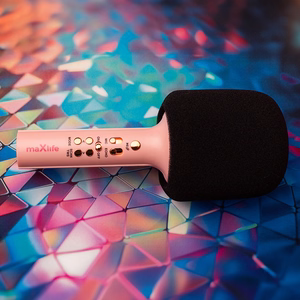 Maxlife Bluetooth-mikrofoni kaiuttimella MXBM-600 vaaleanpunainen