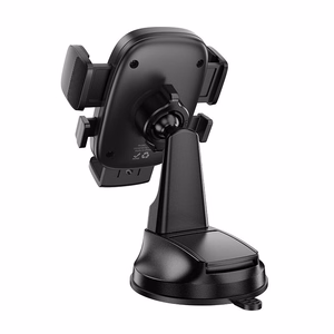 Auton puhelinteline Hoco H76 (dashboard) musta
