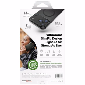 Uniq Airsuit iPhone 17 Magclick Charging Suojakuori - Läpinäkyvä