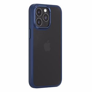 Comma Joy Elegant -kuori iPhone 15 Plus sininen
