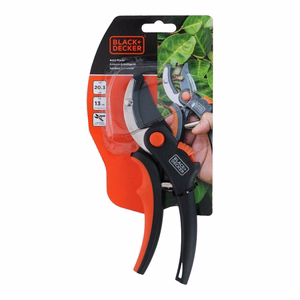 BLACK+DECKER-ohileikkaavat oksasakset, 20,3 cm