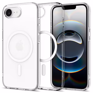 Spigen Liquid Crystal Mag MagSafe Suojakuori iPhone 16e / 17e:lle - Läpinäkyvä