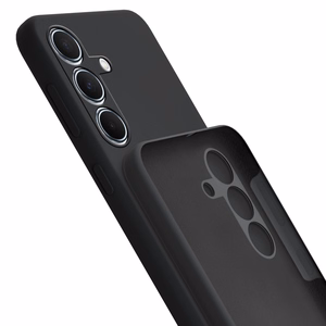 3mk Silicone Case for Samsung Galaxy A55 5G - Black