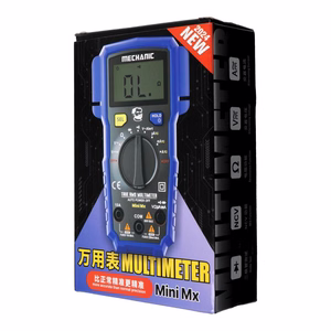 Mechanic Mini MX smart digital multimeter – blue