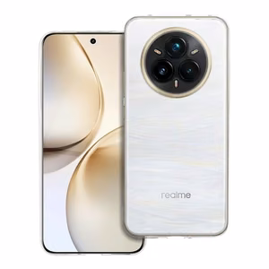 Suojakuori Realme 14 PRO:lle Kirkas Suojakuori 2 mm (kameransuojaus) läpinäkyvä