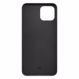 3mk Silicone Case iPhone 12 Pro Max:lle - musta