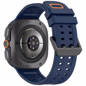 Tech-Protect Silicone Air Strap for Samsung Galaxy Watch Ultra 47mm - Navy Blue