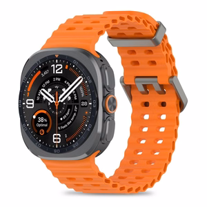 Tech-Protect Iconband Pro -ranneke mallille Samsung Galaxy Ultra 47 mm – oranssi