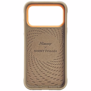 Nimmy Cool&Cute 2.0 Bear Suojakuori iPhone 17 Pro Max:lle - Beige