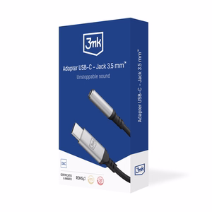 3mk USB-C–3,5 mm -äänisovitin