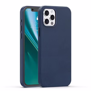 Etteri Elegant Mag Suojakuori iPhone 12 / 12 Pro 6,1 tummansininen