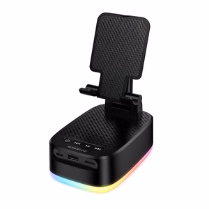 Borofone BR200 Marea -kannettava Bluetooth-kaiutin 3-in-1 pidikkeellä ja 1500mAh varavirtalähteellä, musta