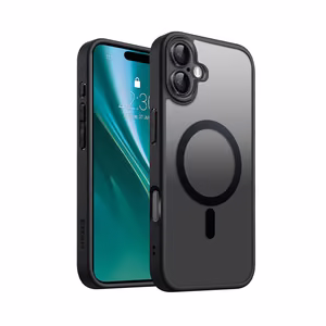 Etteri Matt Mag Suojakuori iPhone 16 6,1:lle musta