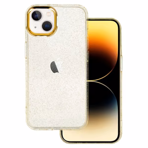 Tel Protect Gold Glitter Case for iPhone 14 gold