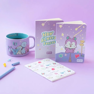 BT21 MANG A6 -muistikirjasetti, 3 kpl