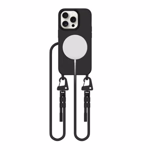 Tech-Protect MagNecklace MagSafe Suojakuori iPhone 15 Pro:lle - musta