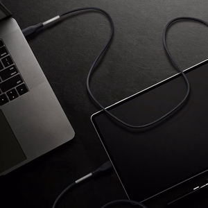Kaapeli USB C - USB C Forcell F-Energy QC4.0 PD 5A 66W Carbon 1 m CB-02C musta