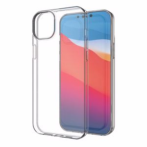 Geelikotelo suojus Ultra Clear 0,5 mm iPhone 14 Max läpinäkyvä
