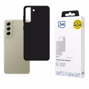 Samsung Galaxy S21 FE 5G - 3mk Matt Case musta