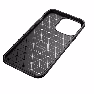 Case for Samsung A23 5G Carbon Premium black