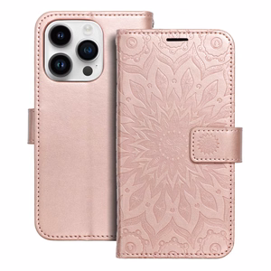 MEZZO kirjakotelo IPHONE 14 Prolle mandala ruusukulta