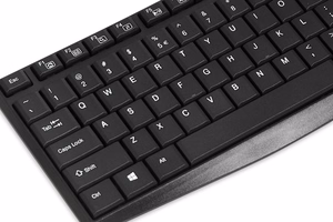 iBOX Eris USB-näppäimistö, musta