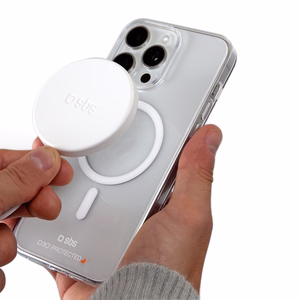SBS D3O MagSafe Suojakuori iPhone 15 Pro Max:lle - kirkas