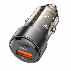 Autolaturi Borofone BZ20 PD20W+QC3.0 38W Musta
