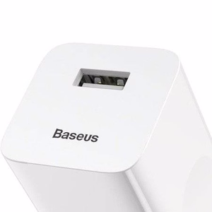 Mains Charger Baseus Charging Quick Charger USB 3.0 - white