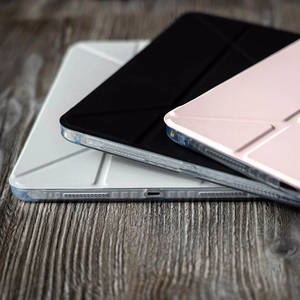 STM OPP folio case for iPad Air 13" M4 (2026) / M3 (2025) / M2 (2024), grey