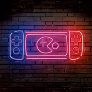 Neon PLEXI LED GAME CONSOLE moniväri FPNE27 Forever Light
